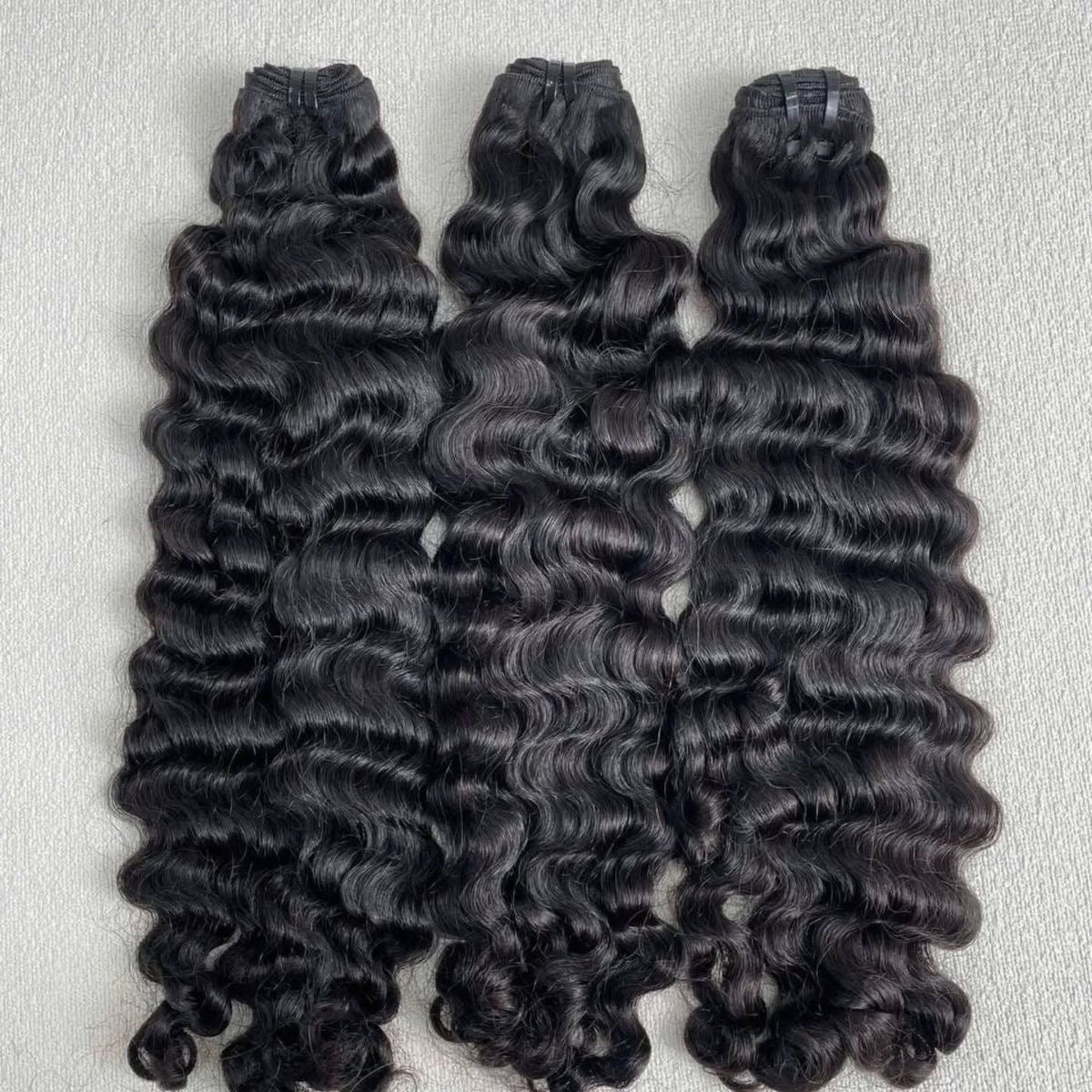 Burmese Curly/Loose Deep Wave Bundles