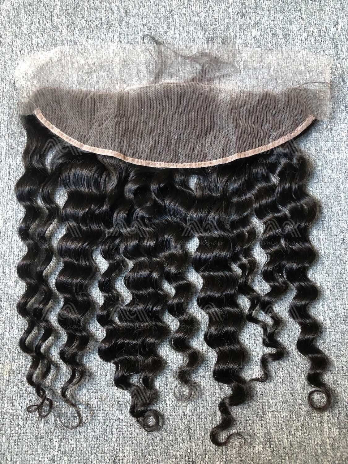 Transparent Lace : Burmese Curly/Loose Deep Wave